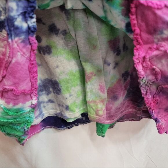 Max Studio Tie Dye Textured Cotton Skirt Size Small - Picture 5 of 8